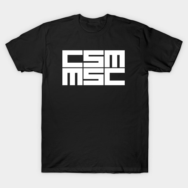 CSMMSC:BSC T-Shirt by CSMMSC : CAUSAM MUSIC : TECHNO